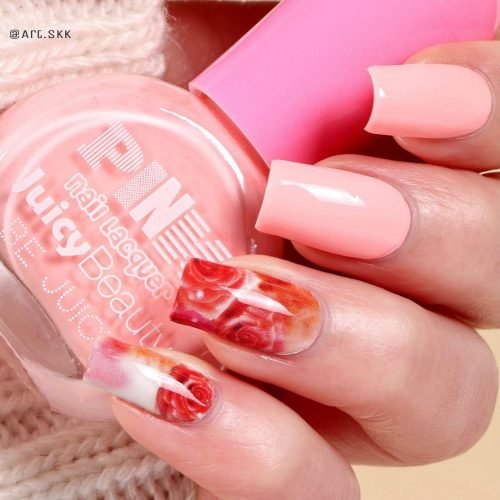 Pink Nail Polish No.34